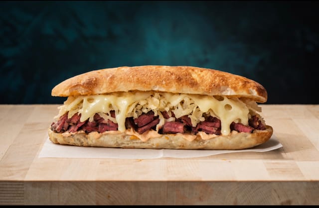 Pastrami Reuben.